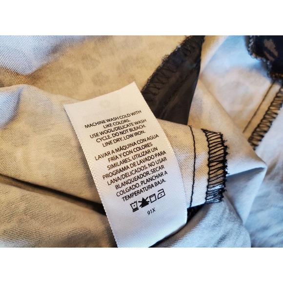 Terra & Sky Womens Brown Leopard Print Skinny Leg High Rise Casual Pants Size 1X - Picture 7 of 10